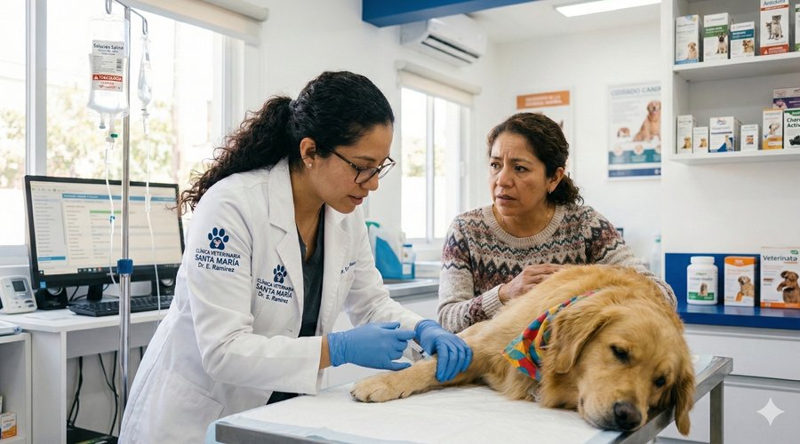 Evaluación de intoxicación veterinaria con IA